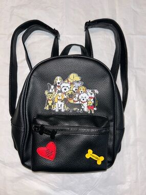 LIKE NEW Marc Terto “Dogs Make Everything Batter” Backpack